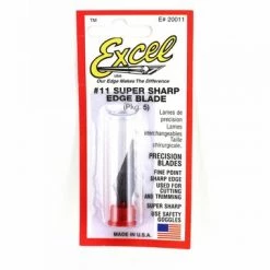 Excel No. 11 Blades for Exacto/Racer's Edge style hobby knives (5)