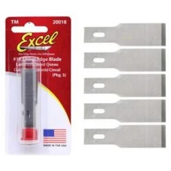 Excel #18 Blade Chisel Replacement Blades (5)