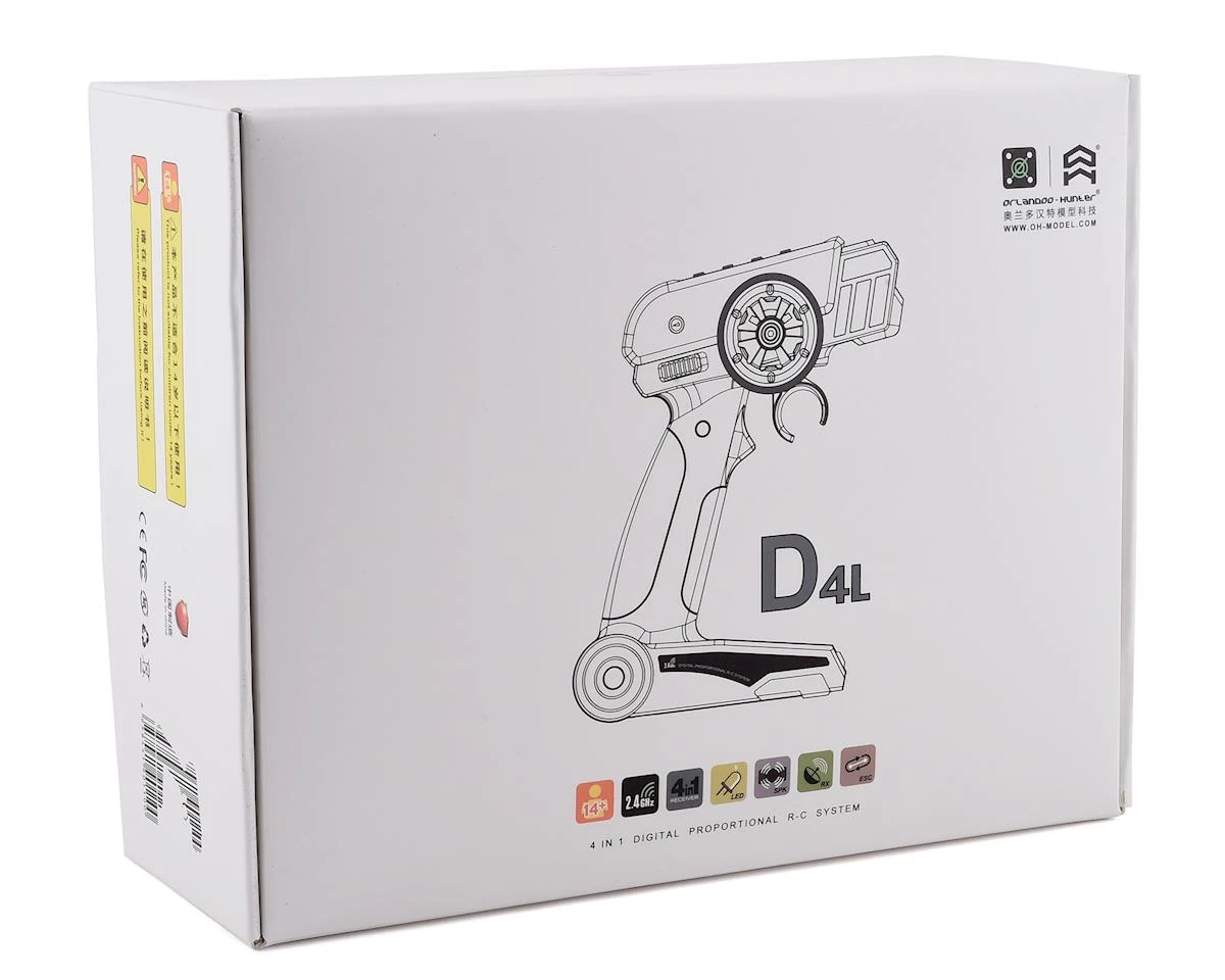 Orlandoo Hunter D4L Radio System w/4 in 1 ESC/Receiver 8 Orlandoo Hunter D4L Radio System w/4 in 1 ESC/Receiver - Image 6