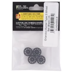 Orlandoo Hunter Type 3 Wheel Set (Black) (4) -Orlandoo Hunter Shop olhga0003 b 2
