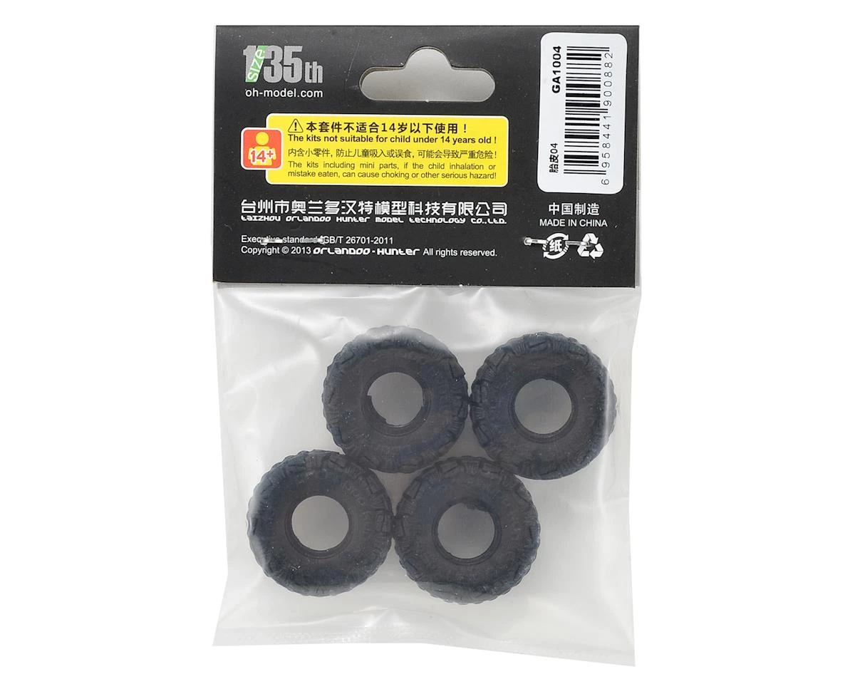 Orlandoo Hunter Type 4 Tire Set (4) 4 Orlandoo Hunter Type 4 Tire Set (4) - Image 2