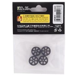 Orlandoo Hunter Aluminum 6 Spoke Wheel Set (Silver) (4) -Orlandoo Hunter Shop olhga4005 2