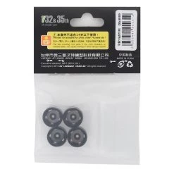 Orlandoo Hunter Aluminum Battle Axe 5 Hole Wheel w/Brake Rotor (Black) (4) -Orlandoo Hunter Shop olhga4009 2