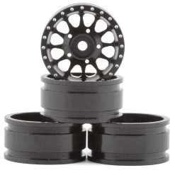 Orlandoo Hunter 18mm Aluminum Wheel Set (Black) (4)