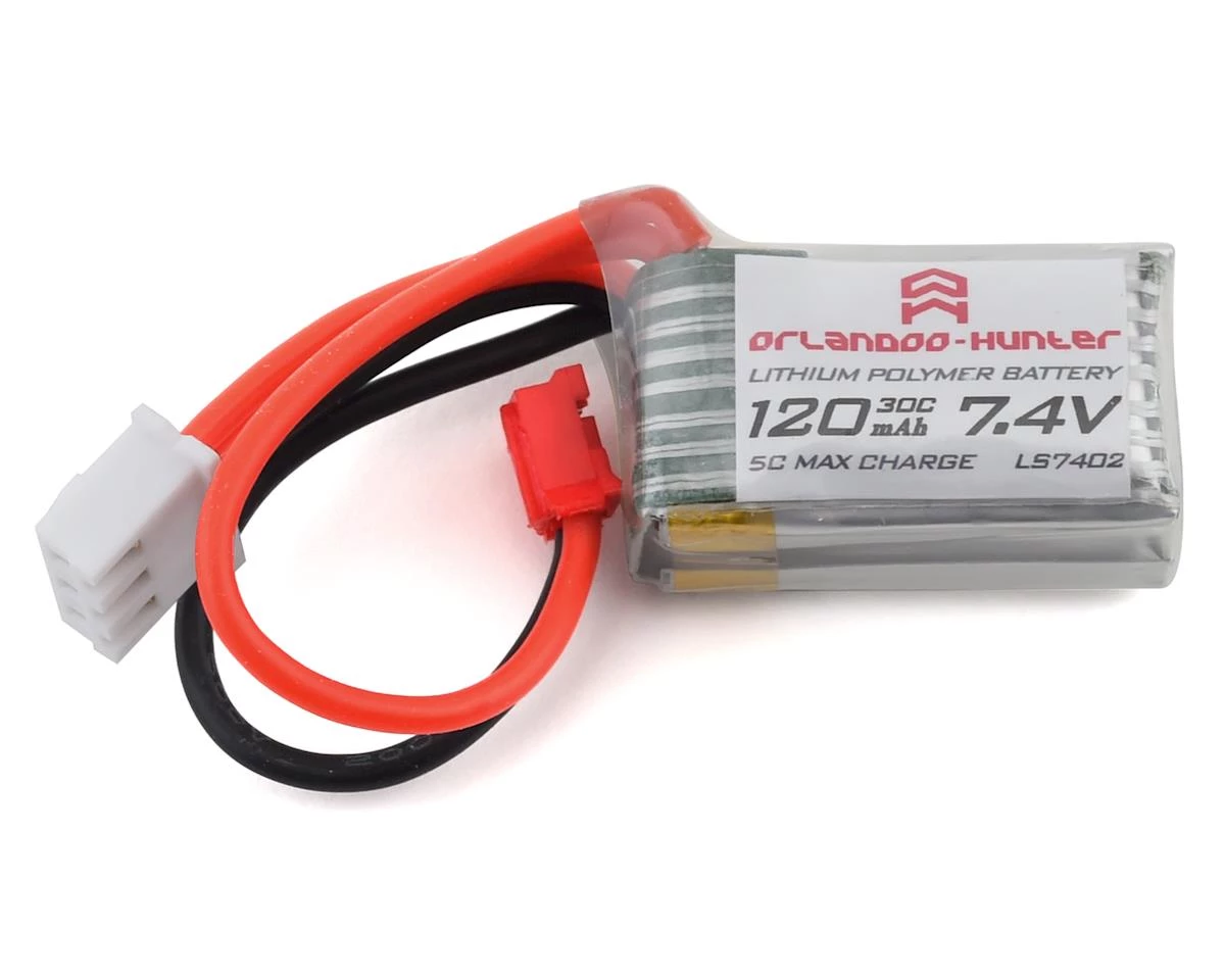 Orlandoo Hunter LiPo Battery w/PH2.0 Connector (2S/120mAh) (Use w/D4L System) 3 Orlandoo Hunter LiPo Battery w/PH2.0 Connector (2S/120mAh) (Use w/D4L System)