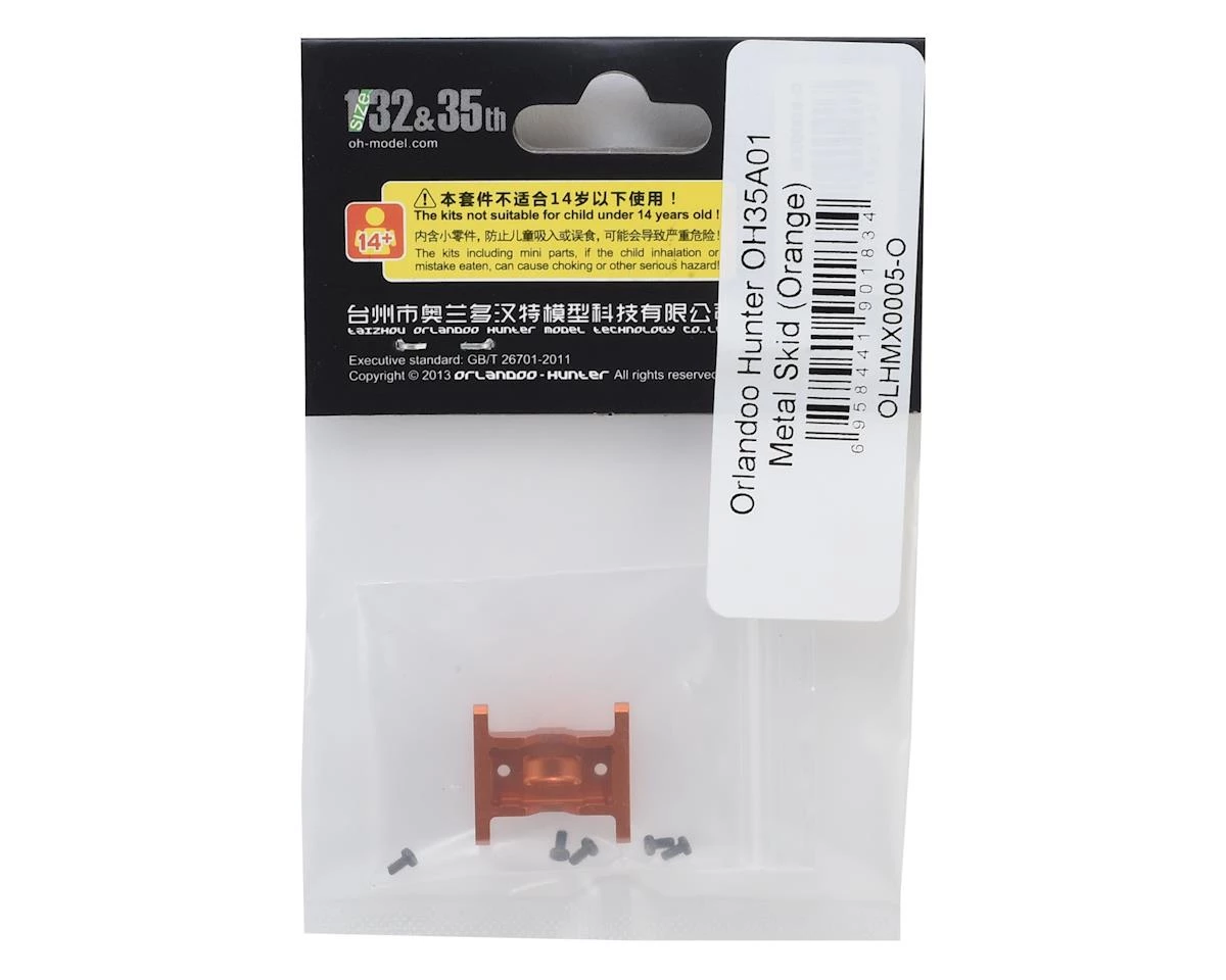 Orlandoo Hunter OH35A01 Aluminum Skid (Orange) 4 Orlandoo Hunter OH35A01 Aluminum Skid (Orange) - Image 2