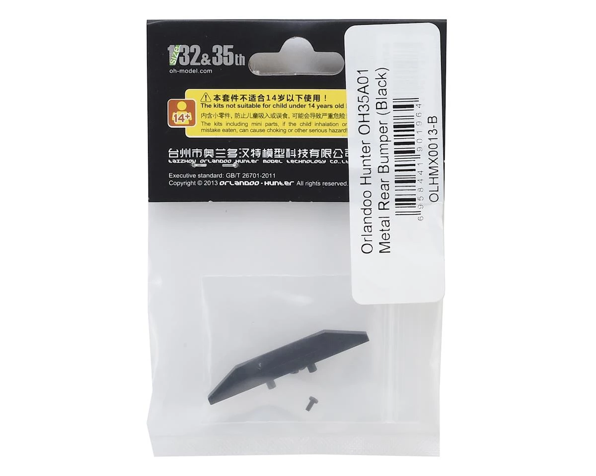 Orlandoo Hunter OH35A01 Aluminum Rear Bumper (Black) 4 Orlandoo Hunter OH35A01 Aluminum Rear Bumper (Black) - Image 2