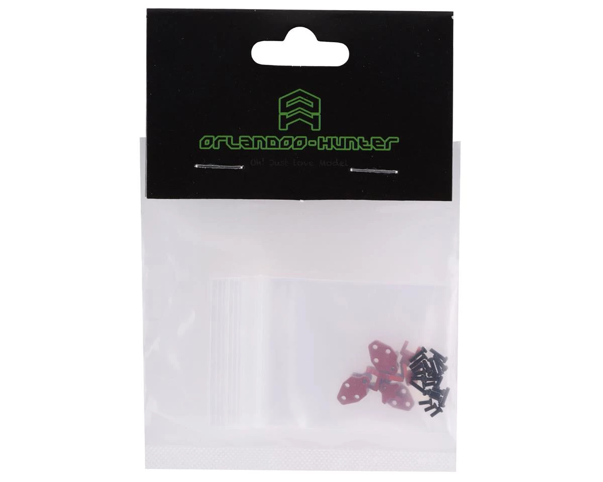 Orlandoo Hunter 32M01 Metal Rear Suspension Lifting Lug (Red) 4 Orlandoo Hunter 32M01 Metal Rear Suspension Lifting Lug (Red) - Image 2