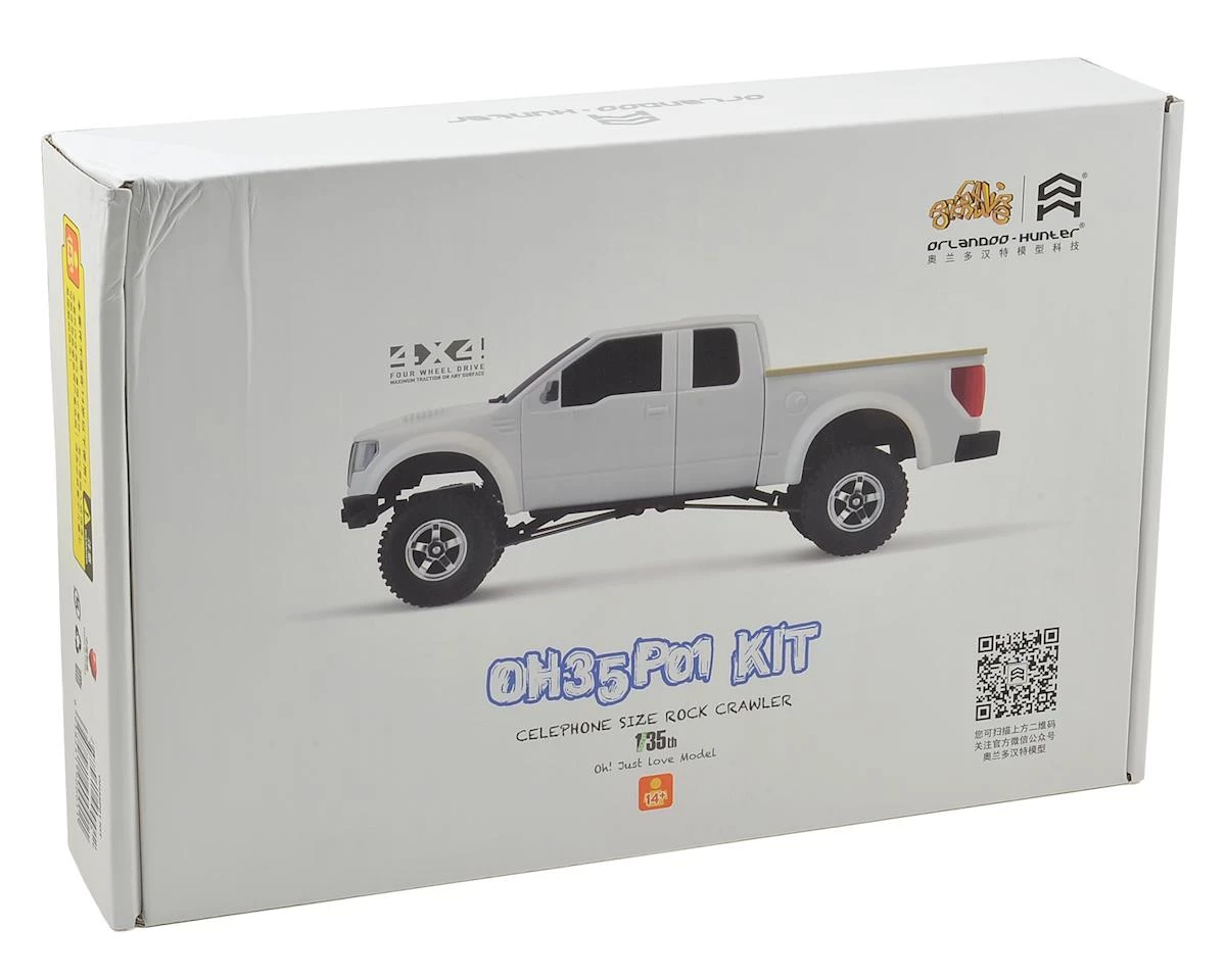 Orlandoo Hunter OH35P01 1/35 Micro Crawler Kit (F-150 Pickup Truck) 6 Orlandoo Hunter OH35P01 1/35 Micro Crawler Kit (F-150 Pickup Truck) - Image 4